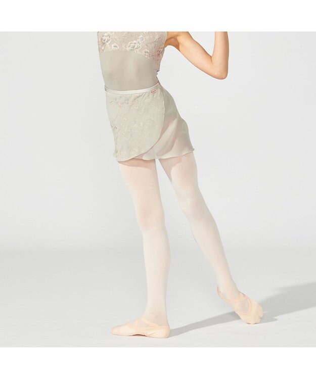 Chacott 【Nela ライン】ジュニア スカート エバーグリーン