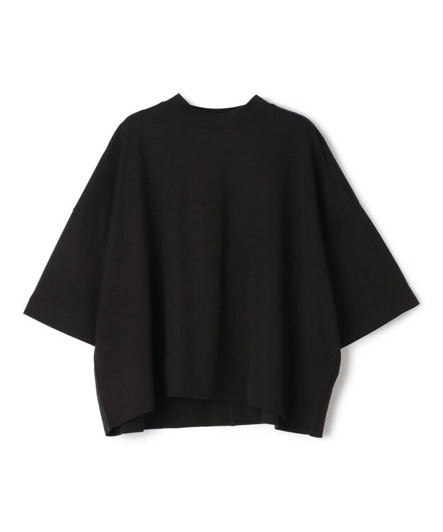 UNFILO BEAUTY FORM クロップドワイドＴシャツ [NEW]ブラック