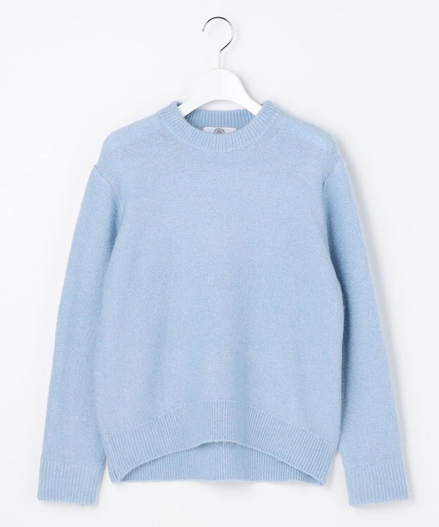 J.PRESS LADIES L SHINE クルーネック ニット サックス系