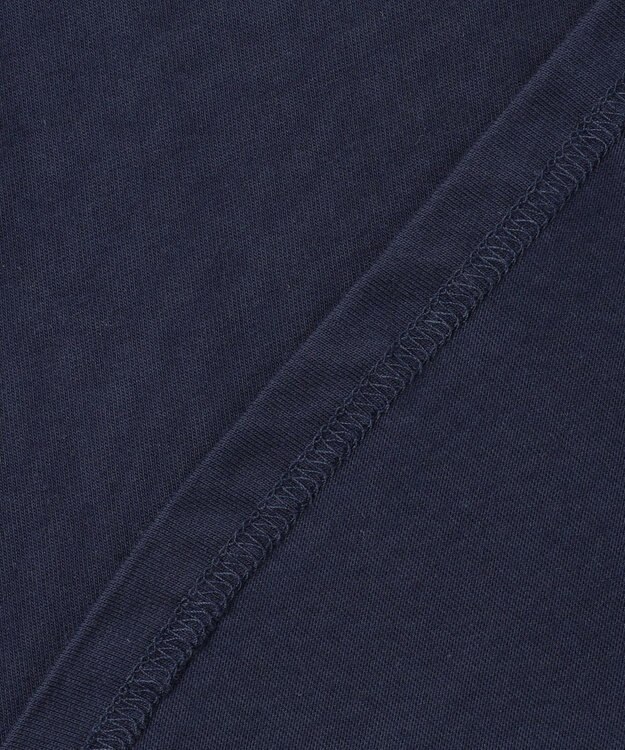 ANY KIDS ドレス アップリケ Tシャツ ネイビー