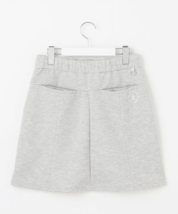 23区GOLF 【WOMEN】カノコダンボール スウェットスカート ライトグレー系