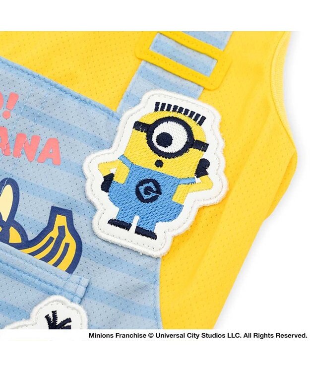 PET PARADISE ミニオン エコメイド オーバーオール風 タンクトップ 小型犬 イエロー