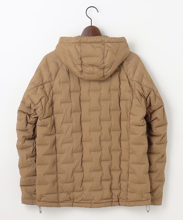JOSEPH ABBOUD MOUNTAIN 【ストレッチ/撥水/軽量/パッカブル/ライナードッキング対応】2WAYストレッチ ダウン パーカー キャメル系