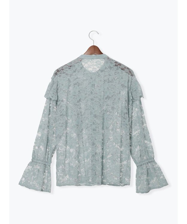 Te chichi レースフリルレイヤードブラウス《2025winter catalog item》 ミント