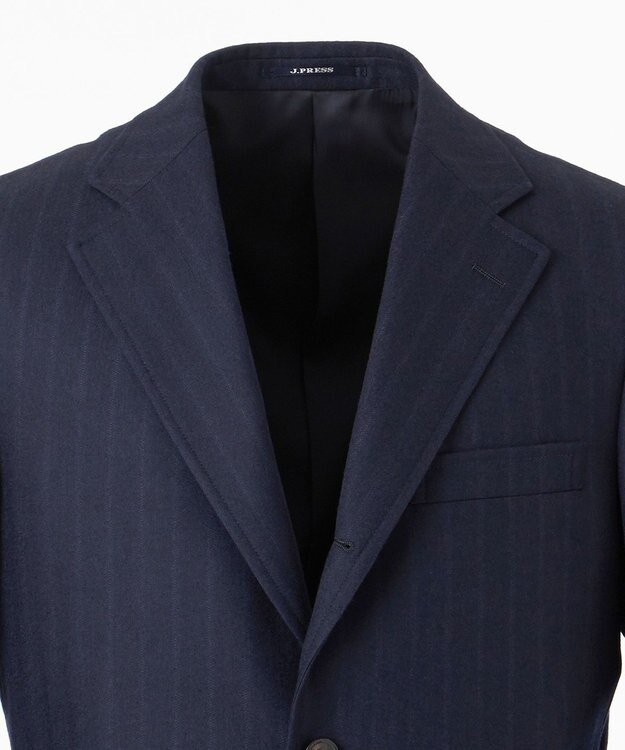 J.PRESS MEN 【CUBA BEACH GENTRY】サキソニーストライプ スーツ ネイビー系2