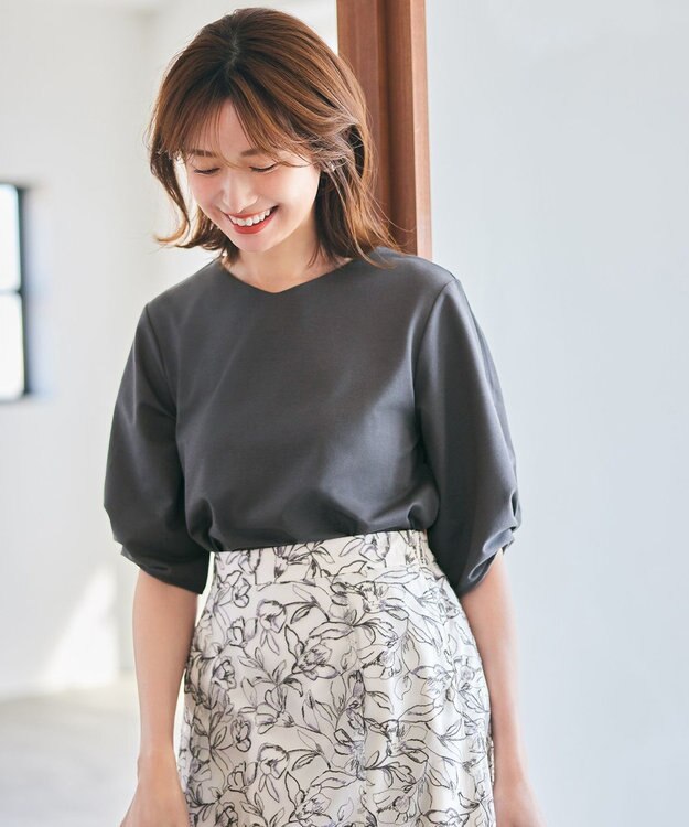 ANY SIS L 【接触冷感/UVカット】サカリバタックスリーブ プルオーバー スレート