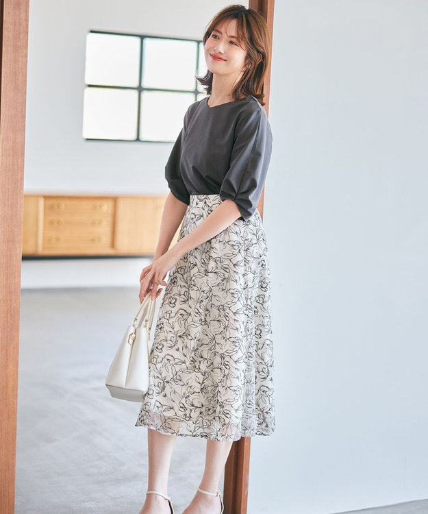 ANY SIS L 【接触冷感/UVカット】サカリバタックスリーブ プルオーバー スレート