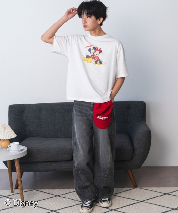 WEGO 【ディスニー/マーベル/スター・ウォーズ/ユニセックス着用ITEM/SMLサイズ展開】キャラクターズグラフィックT2（SS） 柄1