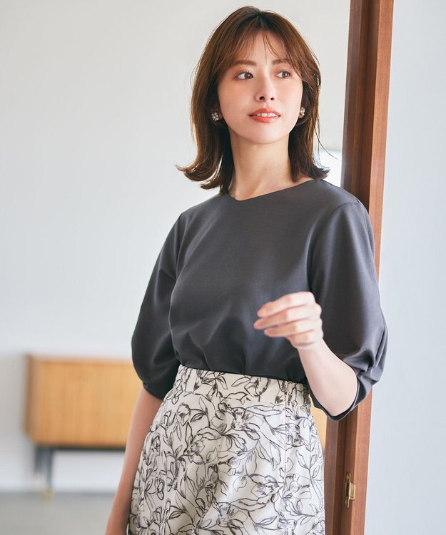 ANY SIS L 【接触冷感/UVカット】サカリバタックスリーブ プルオーバー スレート