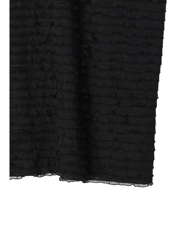 Green Parks フリルカットプルオーバー Black