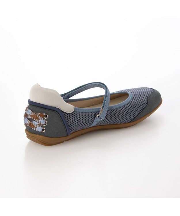 MODE ET JACOMO <MODE ET JACOMO>ストラップバレエスニーカー ブルー