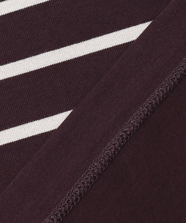 J.PRESS LADIES バスクボーダー カットソー パープル系1