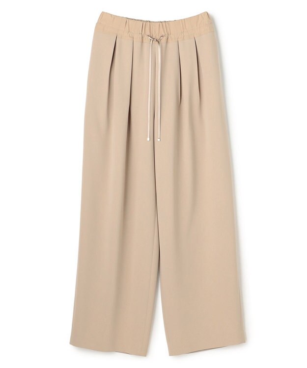 BEIGE， RUE / ドライタッチイージーセミワイドパンツ Taupe