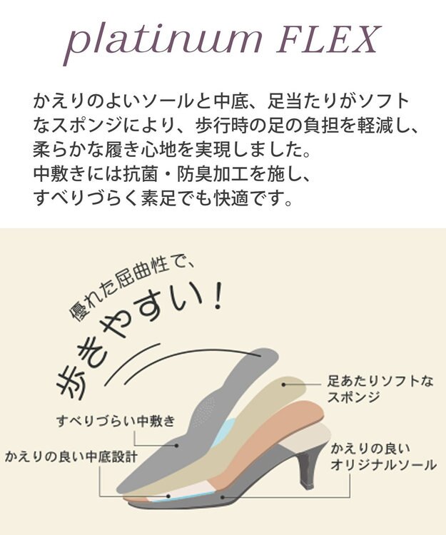 REGAL FOOT COMMUNITY 【リーガルレディース】F86Q バックル付きパンプス ブルー