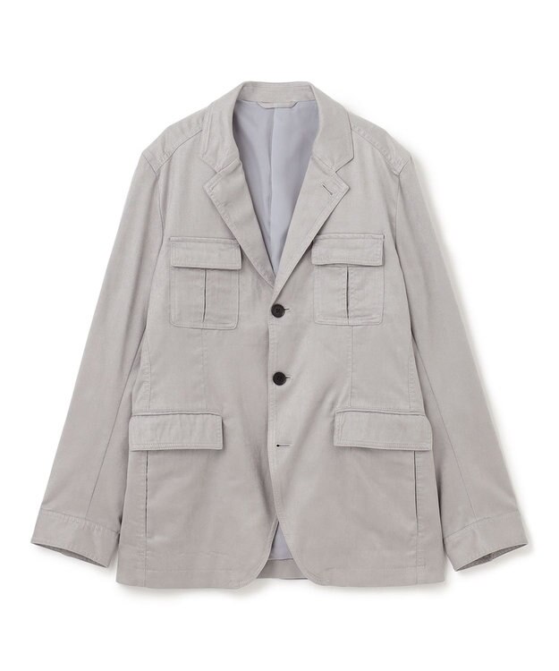 JOSEPH HOMME コマスウェード フィールドジャケット ライトグレー系