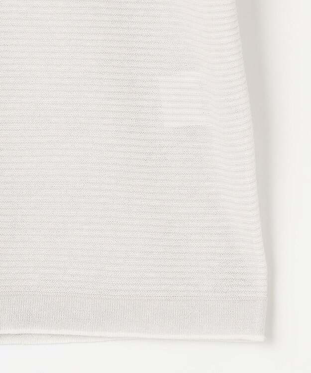 JOSEPH ABBOUD 【軽い/洗える】クールスキンニット Ｔシャツ ライトグレー系