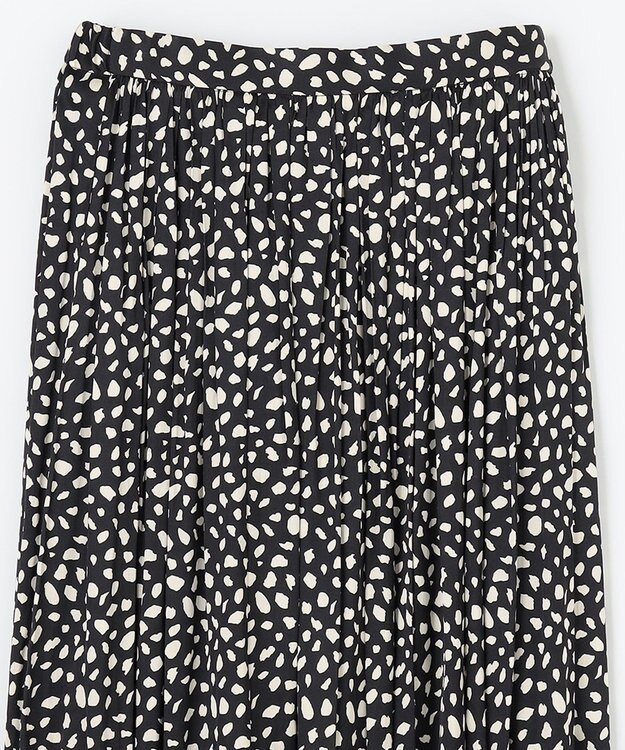 ANY 【洗える】ダルメシアンスカート ブラック系5