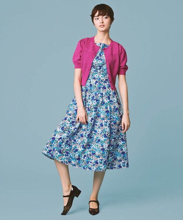 TOCCA 【洗える！】PORTULACA KNIT カーディガン ローズ系