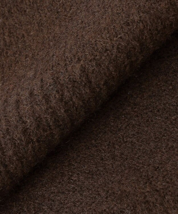 ANY SIS ボートネックAir ニット ブラウン