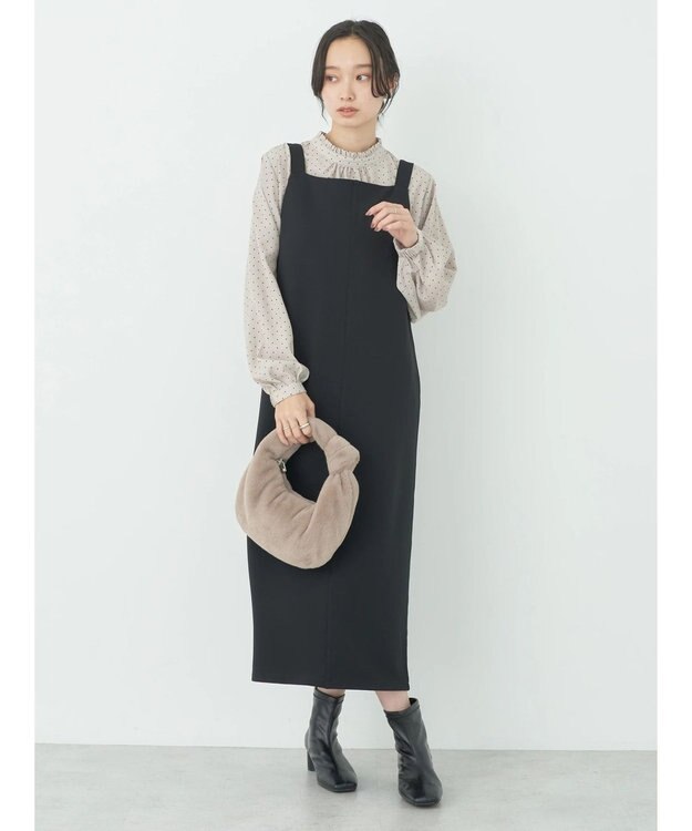 earth music&ecology リップルＩラインジャンスカ Black