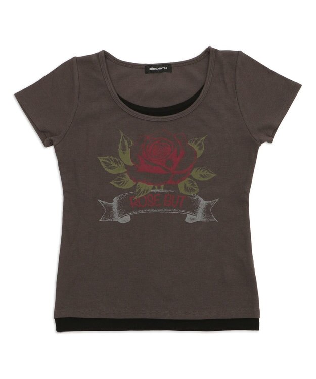 WEGO レイヤードドッキンググラフィックT スミクロ