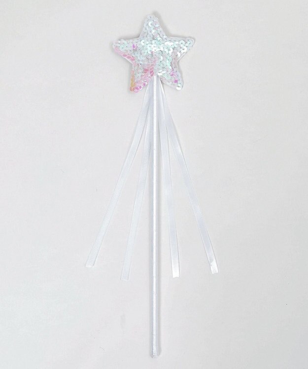 WEGO キラキラスターステッキ ホワイト