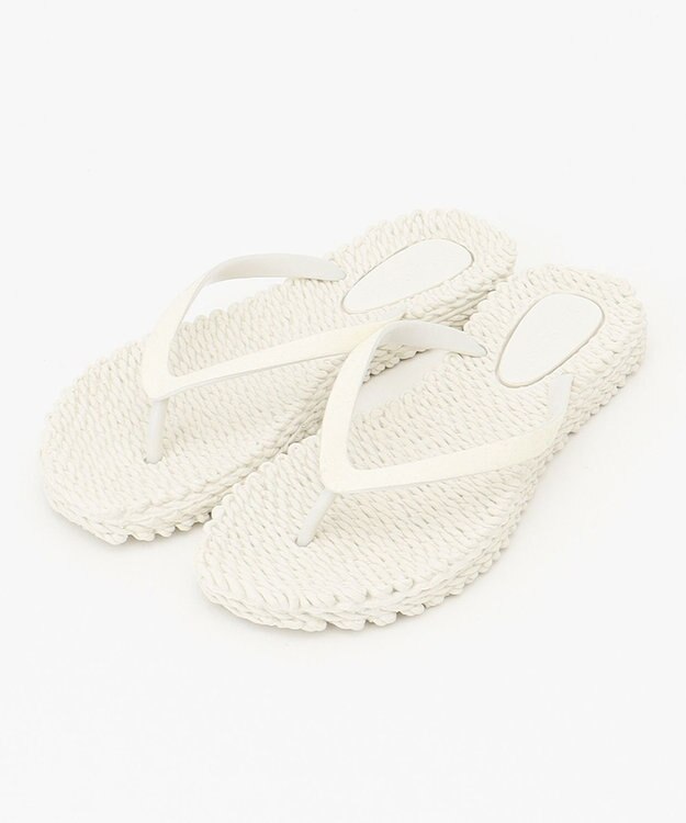 ONWARD CROSSET SELECT 【ILSE JACOBSEN】CHEERFUL ビーチサンダル アイボリー系