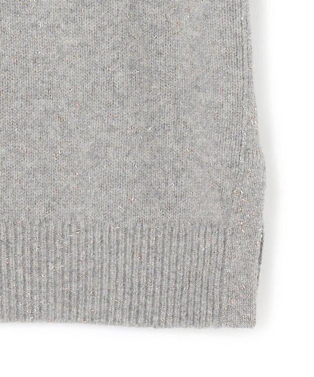 ICB 【先行予約】シャインノットカシミヤブレンド プルオーバーニット ライトグレー