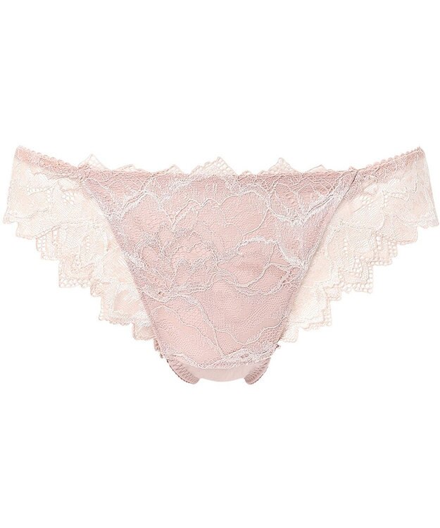 WACOAL Ｔバック ショーツ 【ハグするブラ】 BXB418とペア はきこみ丈あさめ バックのかぶりが広め ソング レディース PXB418 /ワコール ピーチ