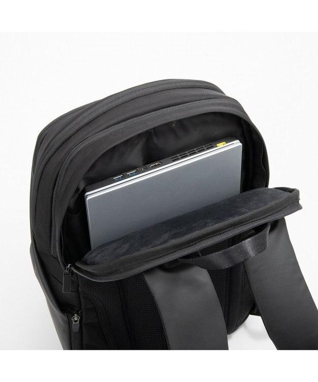 ACE BAGS & LUGGAGE ace. ディバイスパック ビジネスリュック  A4サイズ 14インチPC収納 3気室 20041 エース ブラック