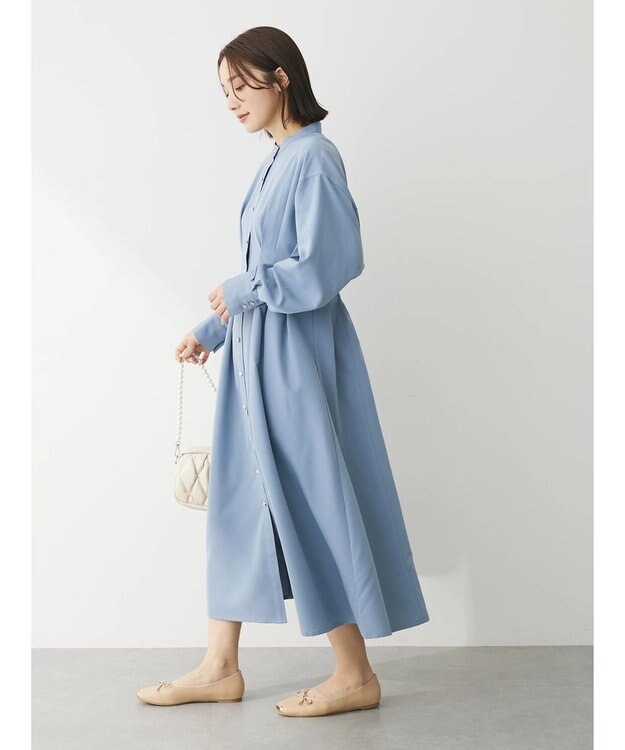 Green Parks ・ＥＬＥＮＣＡＲＥ　ＤＵＥ　ウエストタックワンピース Blue