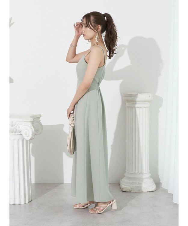 earth music&ecology ＳＥＴ２点ケープ＋キャミワンピース Black