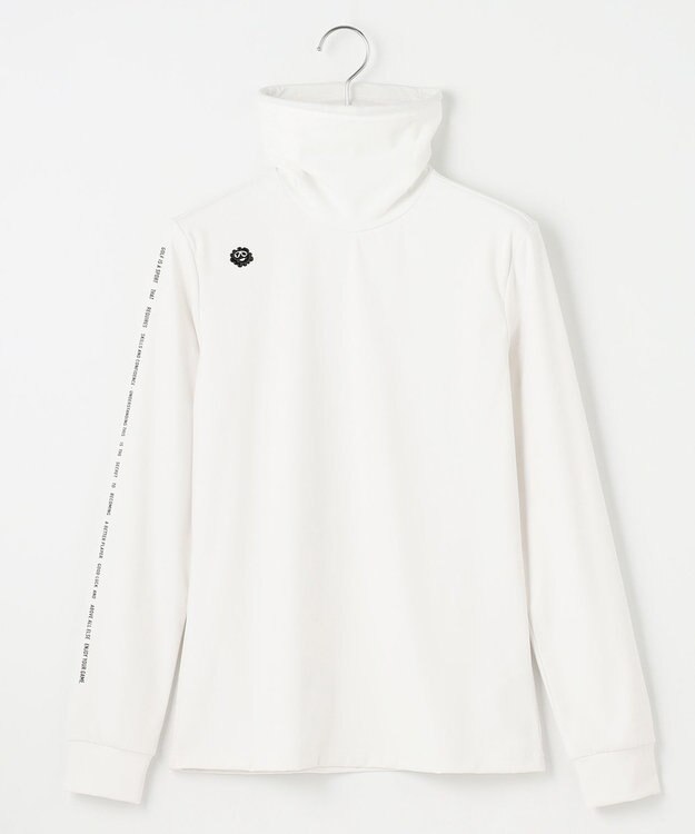 PW CIRCULUS 【WOMEN】スピンドルハイネックカットソー ホワイト系