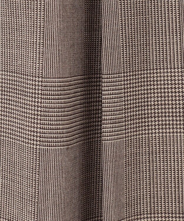 BEIGE， 【洗える】MER / グレンチェックパンツ Beige