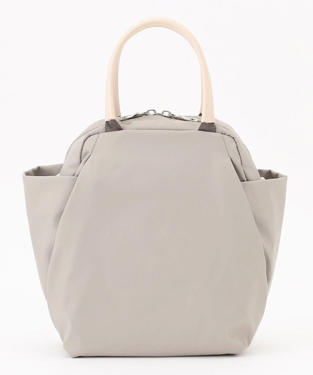 Y'SACCS 【ナイロンタフタ】トラベル2WAYミニボストン グレージュ