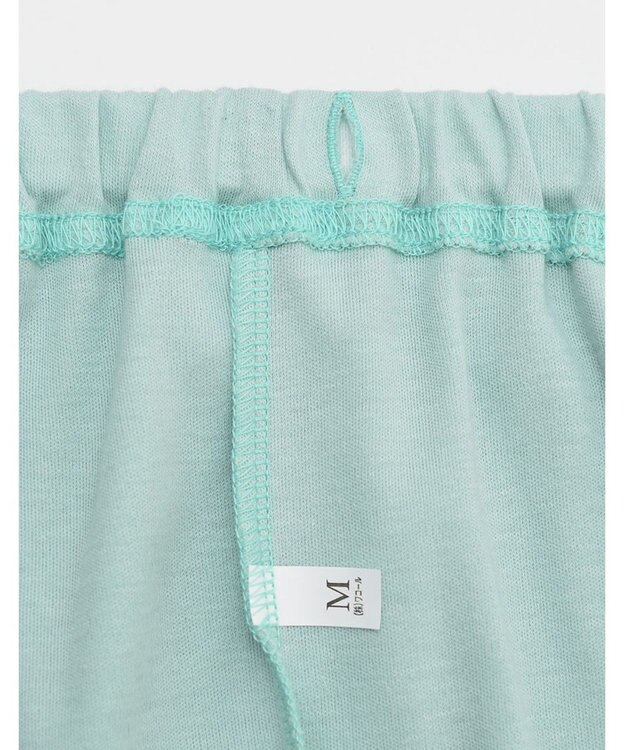 ワコール／睡眠科学 【パジャマ】　長袖・長ズボン　希少な超長綿「天綿」パジャマ　睡眠科学／ワコール　YDX521 グリーン