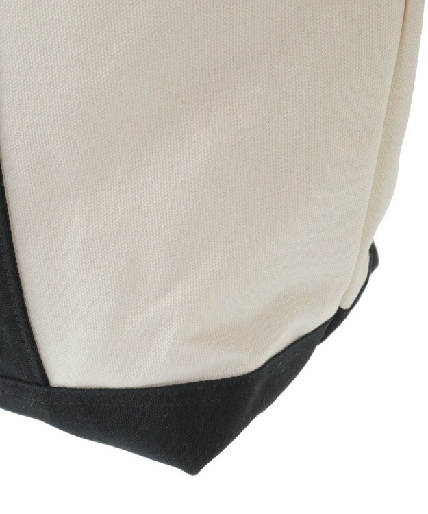 Maison de FLEUR マルチポケット帆布トートMバッグ Ivory