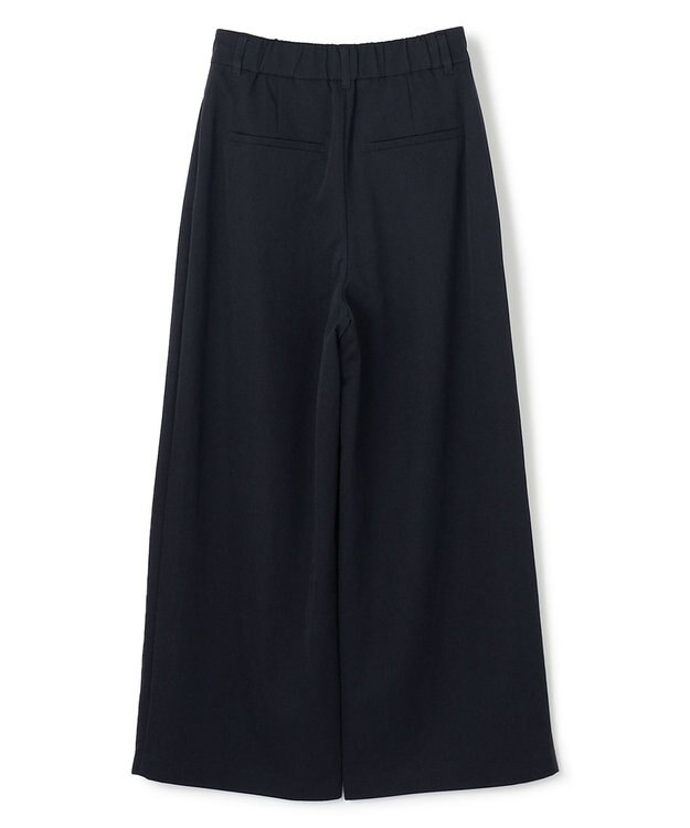 UNFILO タックワイドパンツ ネイビー