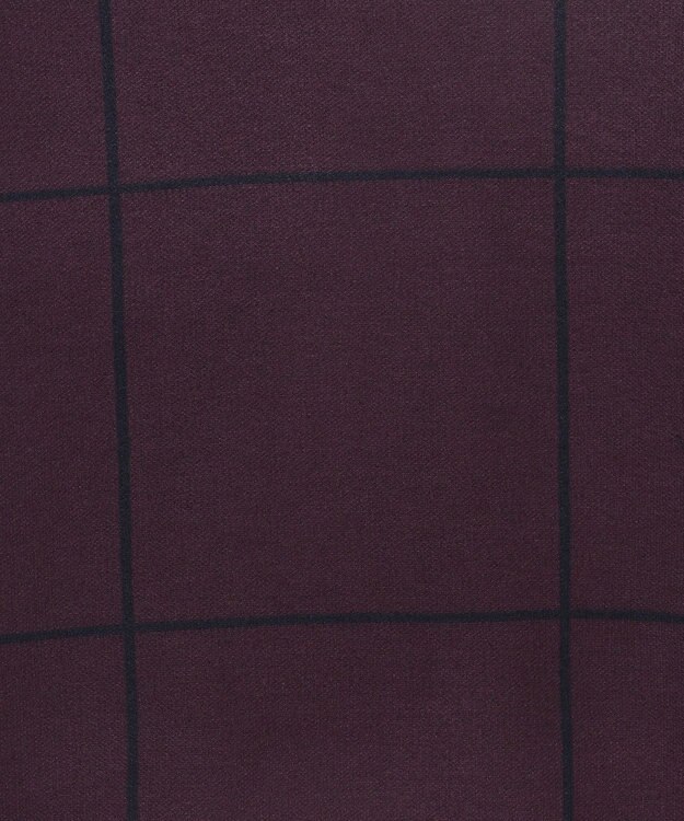 UNFILO MENS 【OCEANS YouTube 掲載/男女兼用】スムースシルキーニット 柄 ウインドペン ボルドー×ネイビー