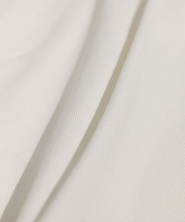 LENO ONE  FOWARD PLEATS CHINO TROUSERS ワンタックチノパンツ WHITE