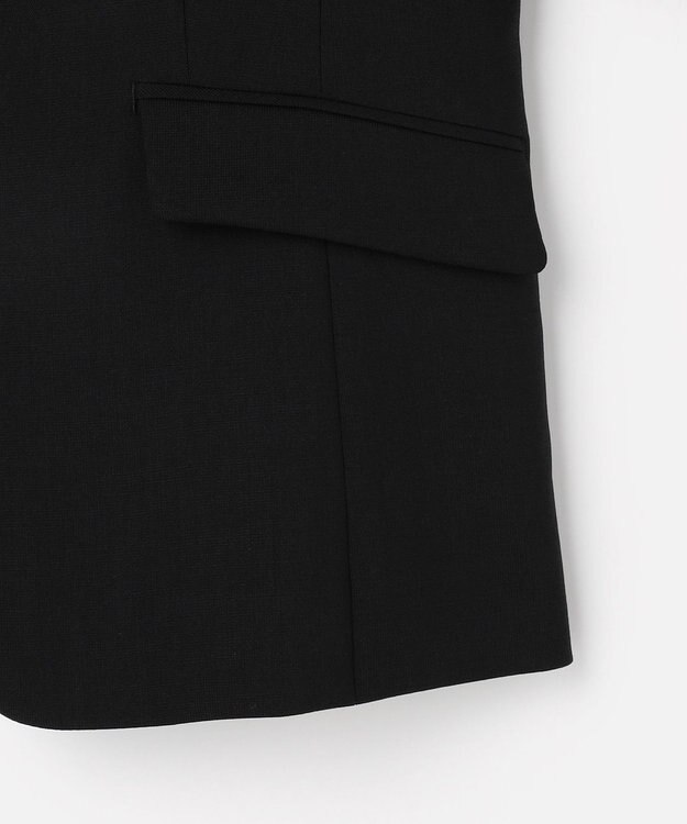 J.PRESS LADIES S 【リクルート対応】セラータカームスキン テーラード ジャケット ブラック系