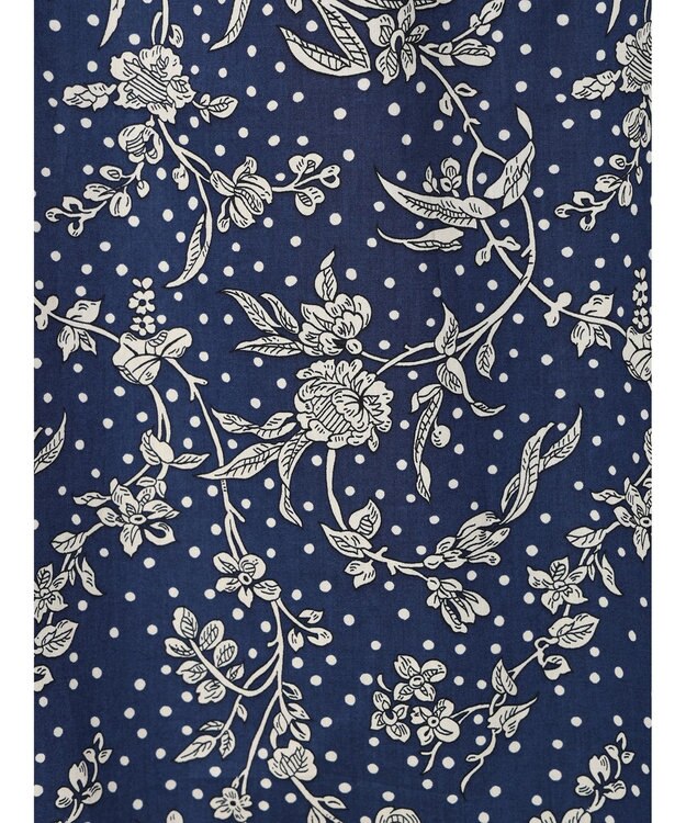 Te chichi 【LIBERTY FABRICS】フレアスカート ネイビー