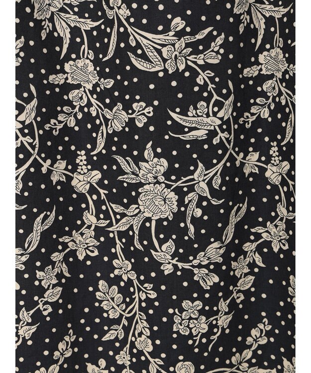 Te chichi 【LIBERTY FABRICS】フレアスカート ブラック