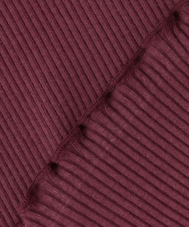 ANY KIDS バックリボン カットソー ボルドー