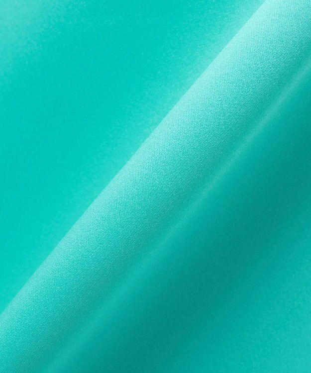 23区 【エステータ】フォルムサテン キュロットパンツ ターコイズブルー系