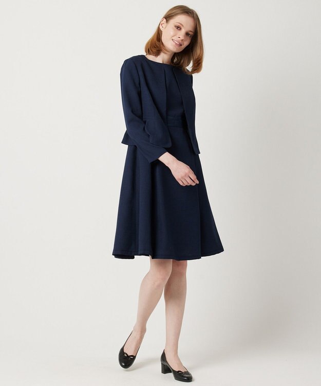 TOCCA 【消臭・洗える】SUMMER LUCE ジャケット ネイビー系