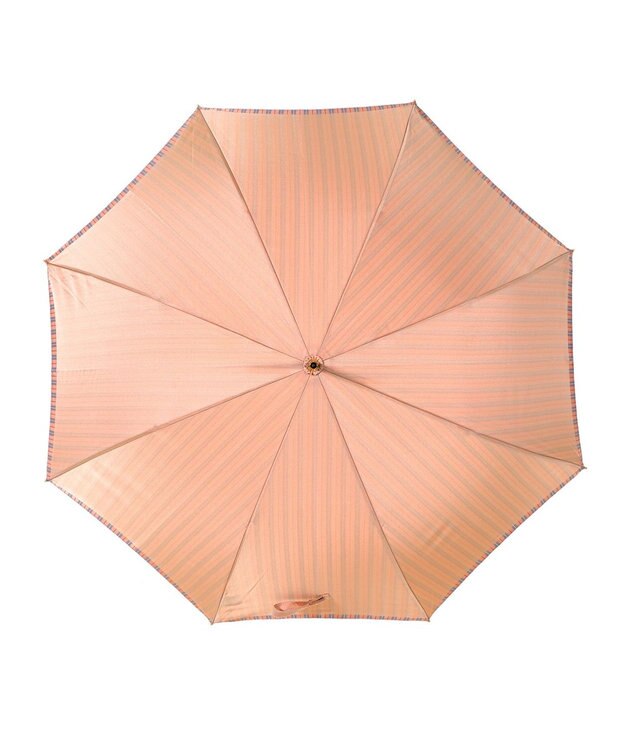 槇田商店 Riff  ピンクグレープ 長傘 コーラルオレンジ