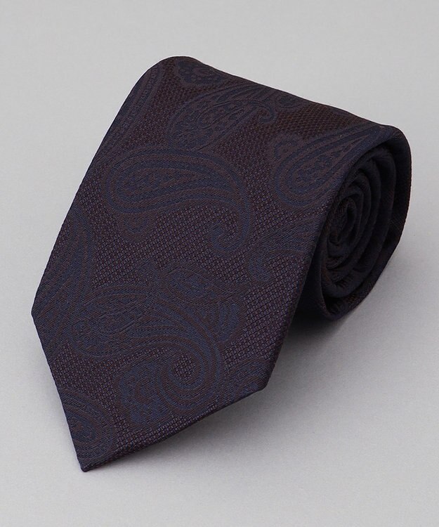 GOTAIRIKU Fermo Fossati_ペイズリー ダークブラウン系4