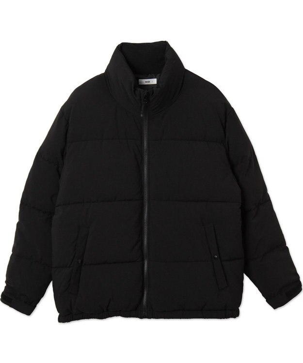 WEGO 【ユニセックス着用ITEM】パデッドブルゾン ブラック