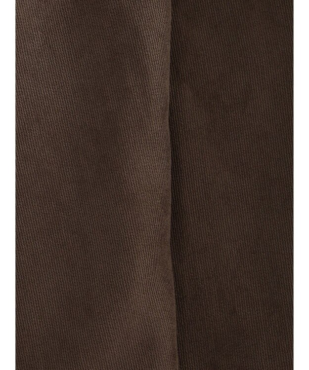 Green Parks マイクロピケシャツワンピース Camel